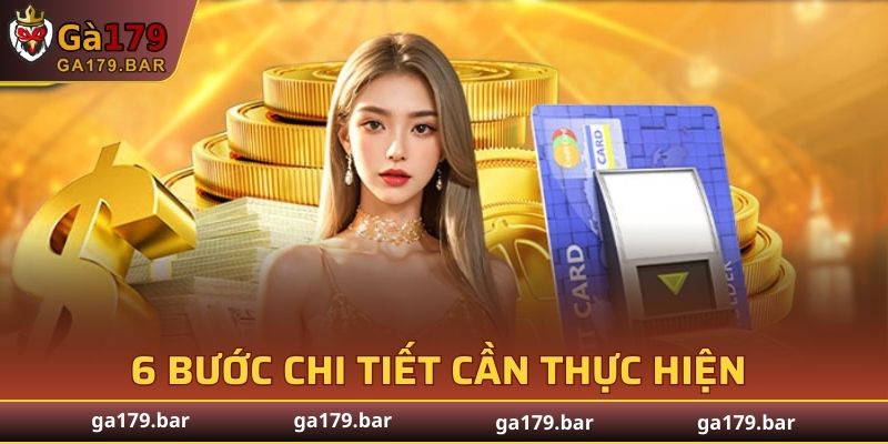 6 bước chi tiết cần thực hiện