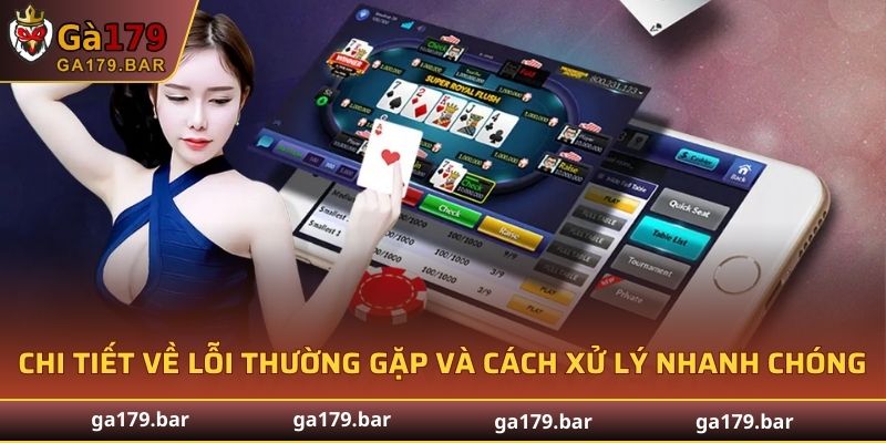 Chi tiết về từng lỗi thường gặp và cách xử lý nhanh chóng