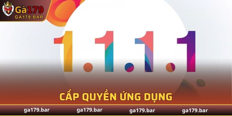 Cung cấp quyền sử dụng cho ứng dụng hàng đầu