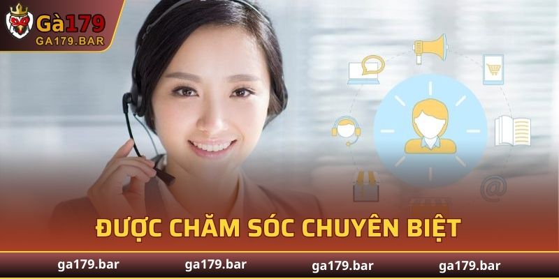Đặc quyền lớn nhất là được chăm sóc chuyên biệt