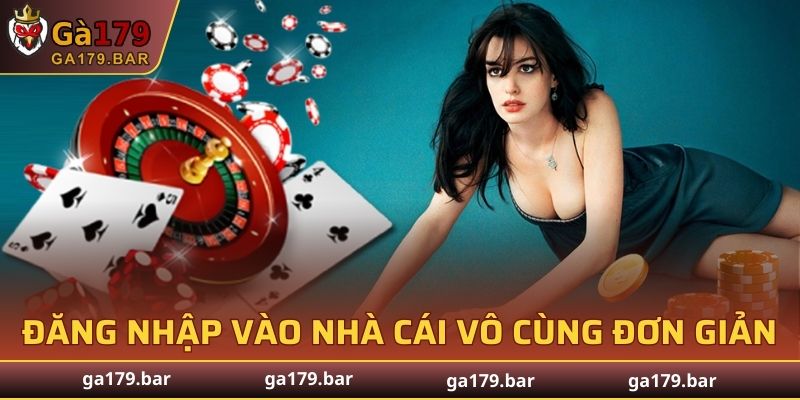 Đăng nhập vào nhà cái vô cùng đơn giản