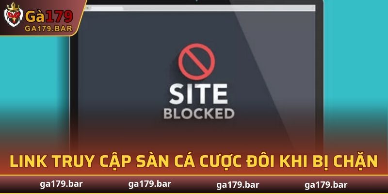 Link truy cập sàn cá cược đôi khi bị chặn